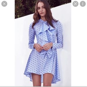 BCBG Max Azria Chelsea Dotted Shirt Dress